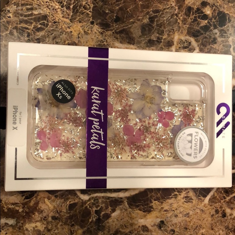 iPhone X/Xs Flower Case